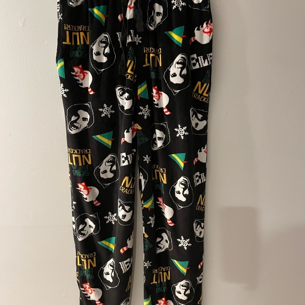 Buddy the ELF velour pajama pants - Picture 2 of 3